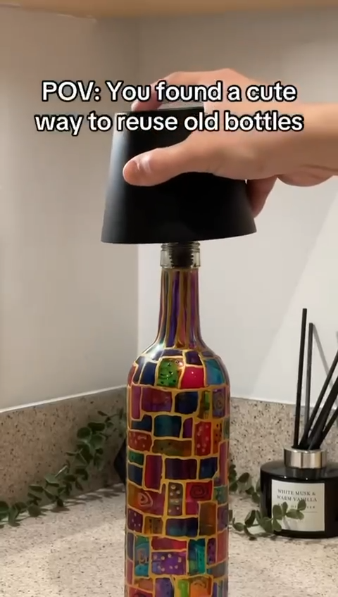 Wireless Bottle Lamp